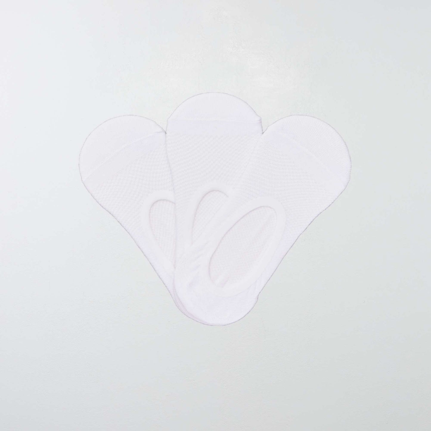 Pack of 3 pairs of trainer socks white