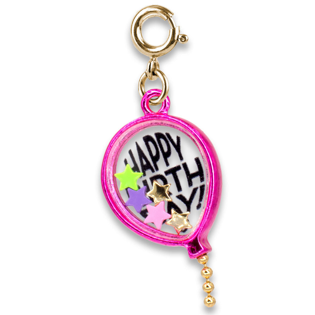Gold Birthday Balloon Shaker