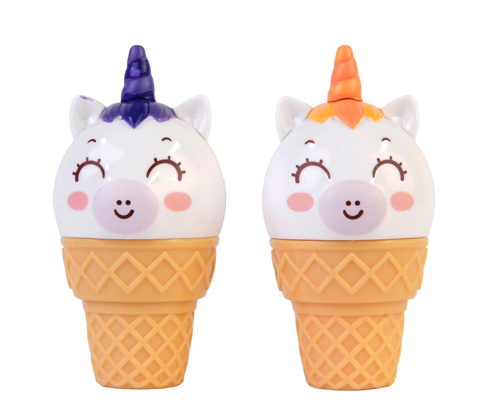 Unicorn Cone Lip Balm - duoset