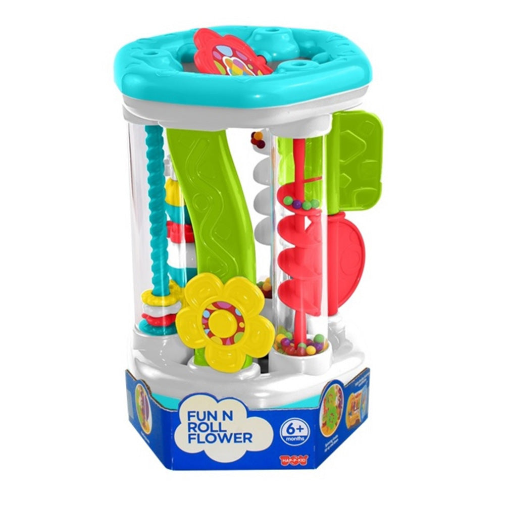 Little Learners' Fun N Roll Flower Activity Toy