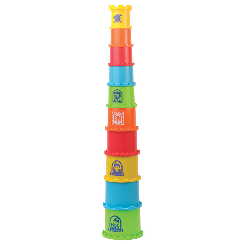 Little Learners' Castle Stacking Cups