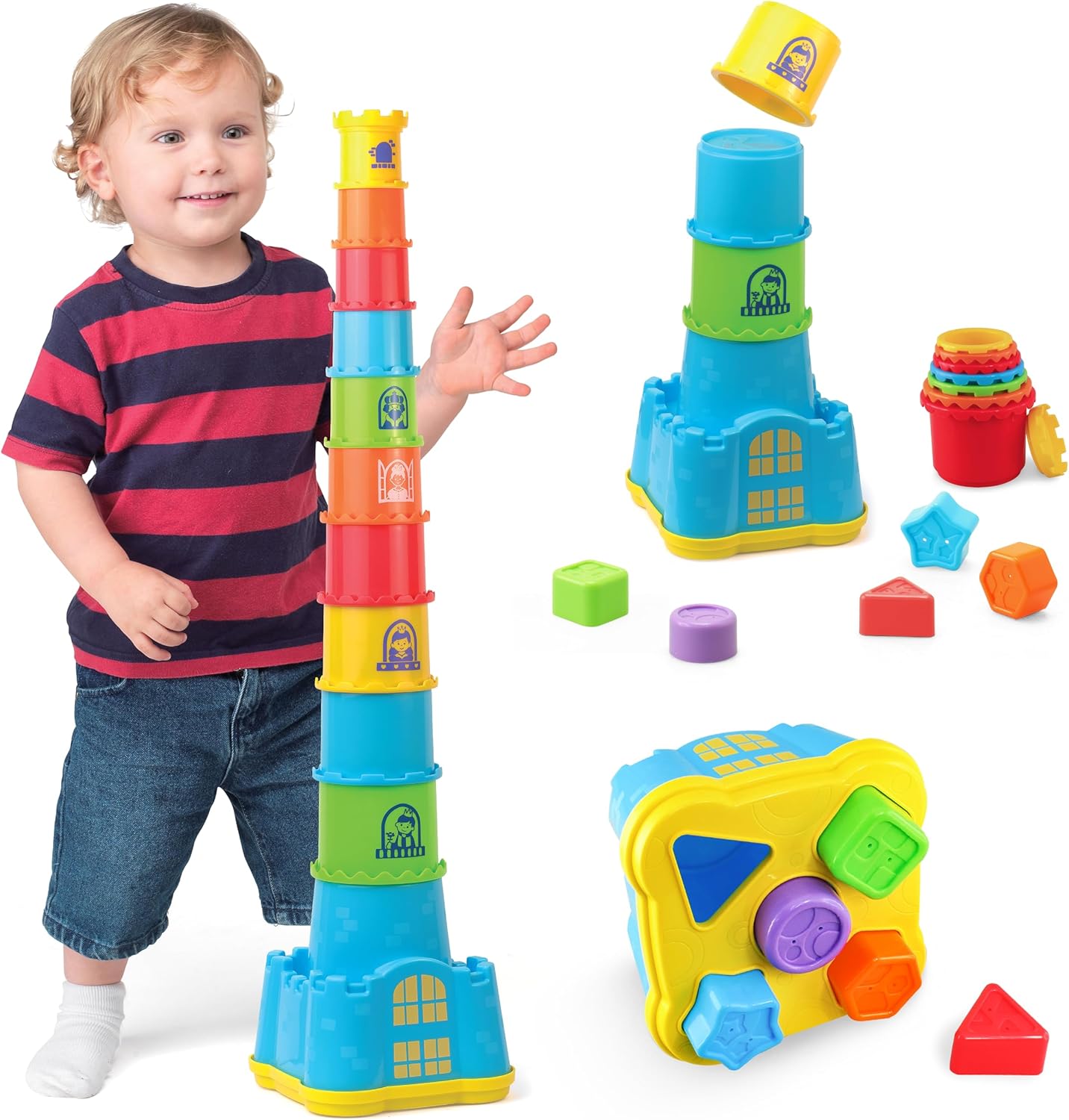 Little Learners' Castle Nesting Stacker