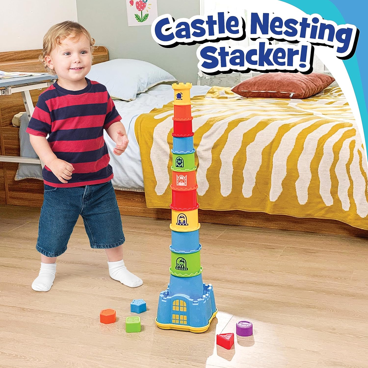 Little Learners' Castle Nesting Stacker