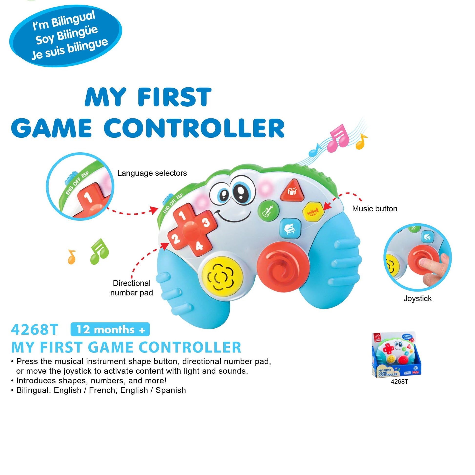 Little Learners' My First Game Controller