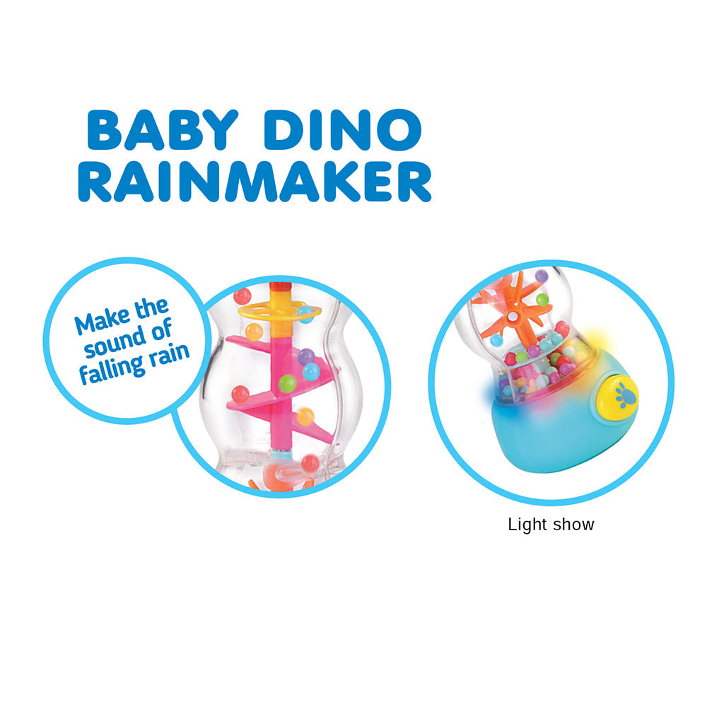Little Learners' Baby Dino Rainmaker
