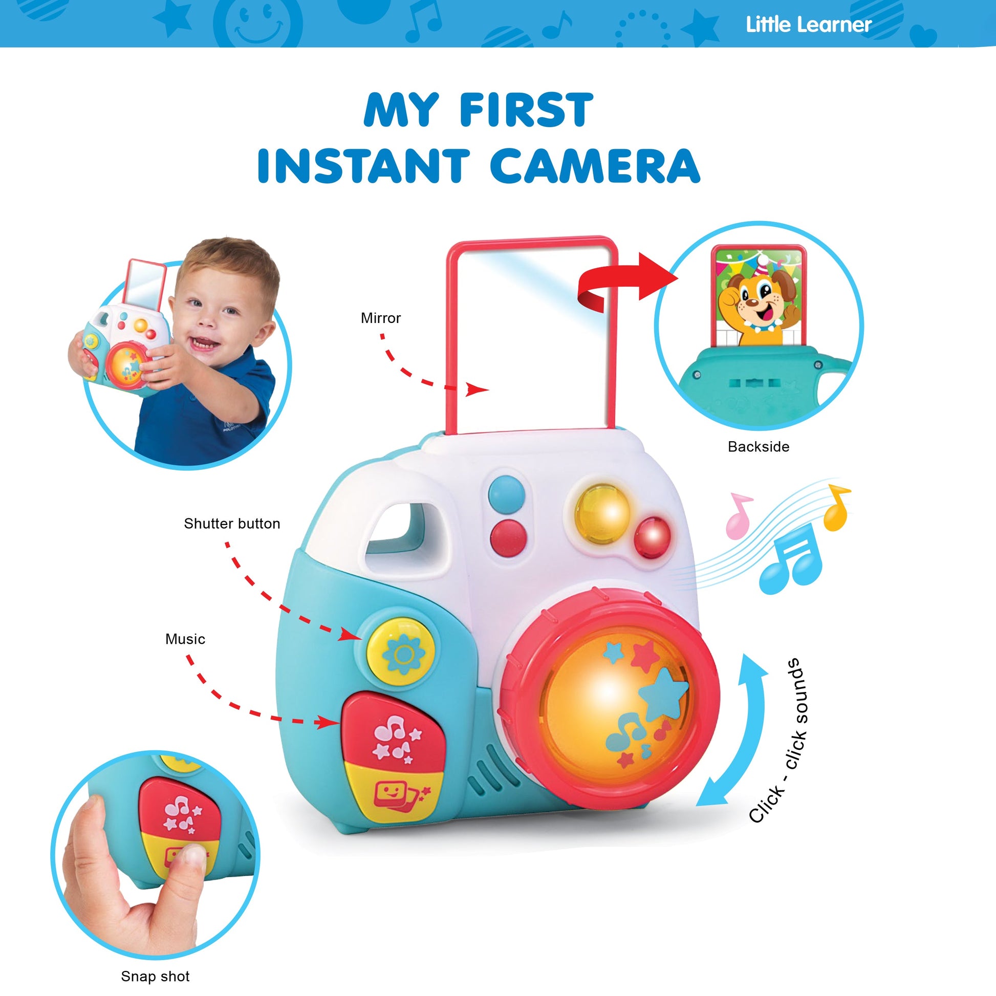 Little Learners' My Fun Camera Pink