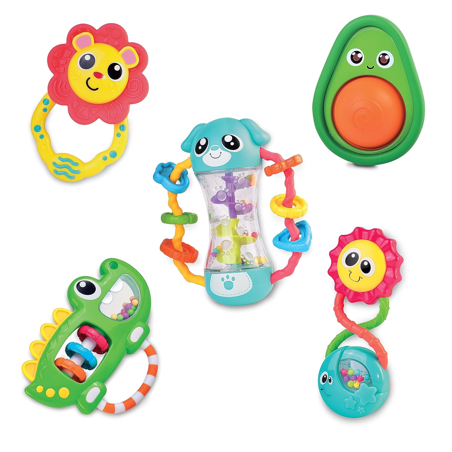 Little Learners' My First Rattle (Sun)