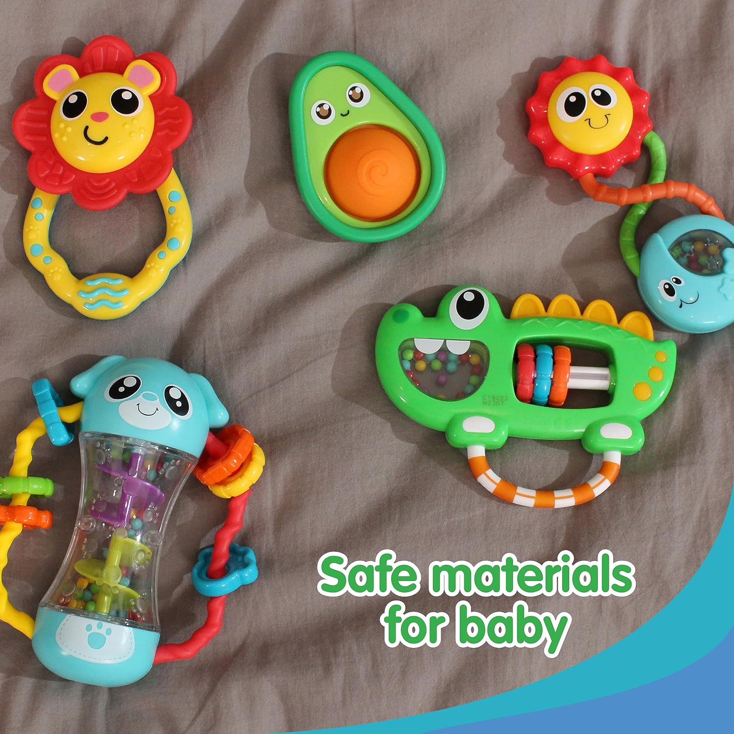 Little Learners' My First Rattle (Sun)