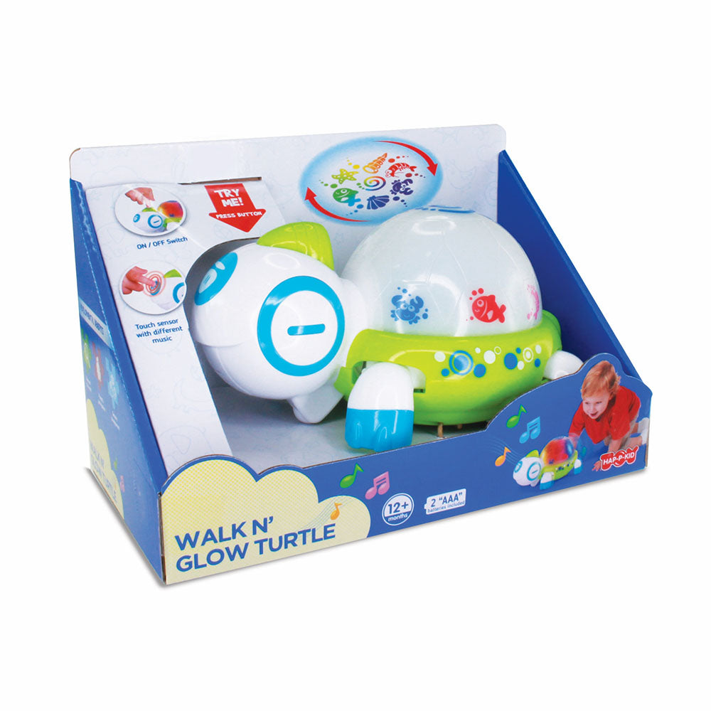 Little Learners' Walk N’ Glow Turtle