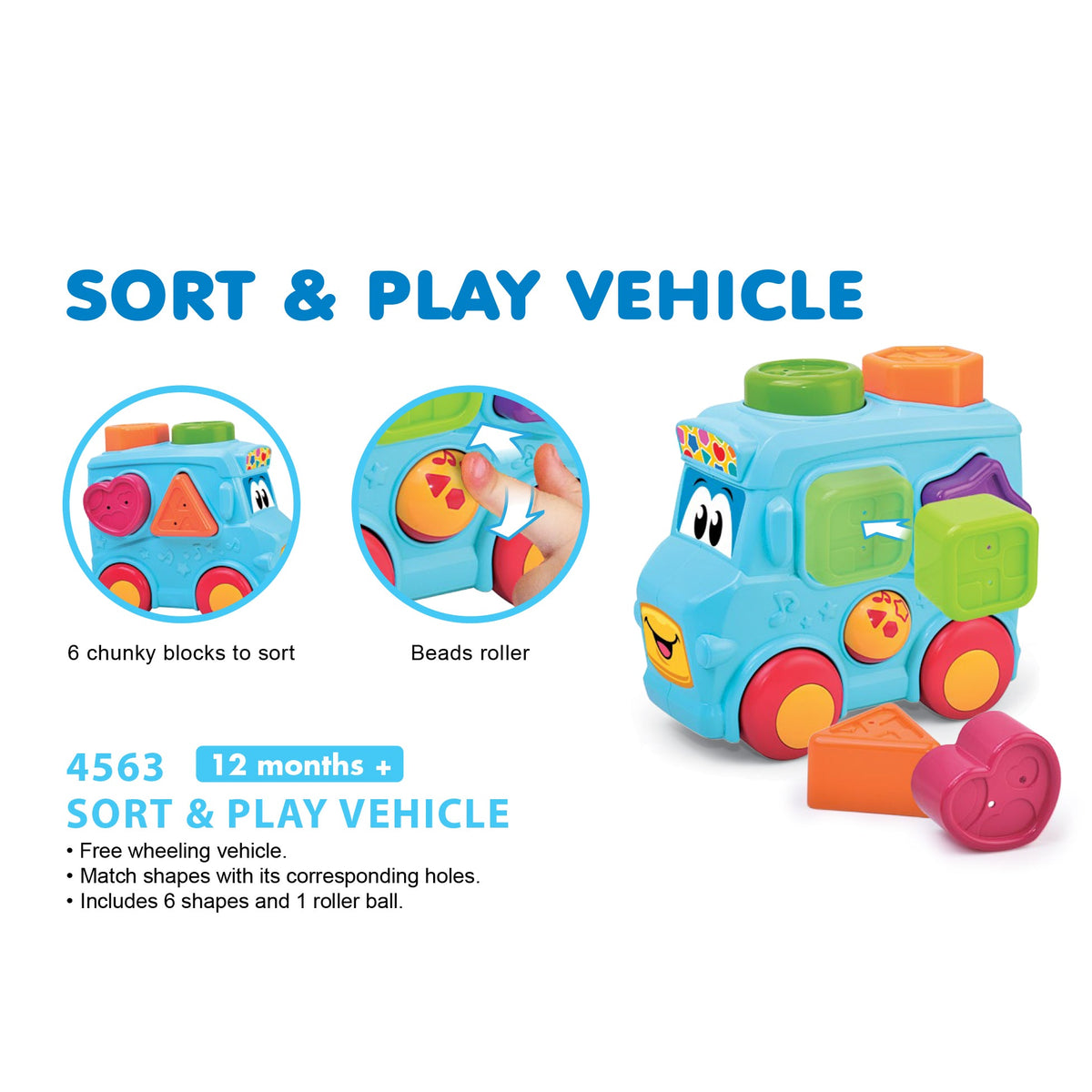 Sort Learning Vehicles Little Learners' Sort & Play Vehicle – Kiabi