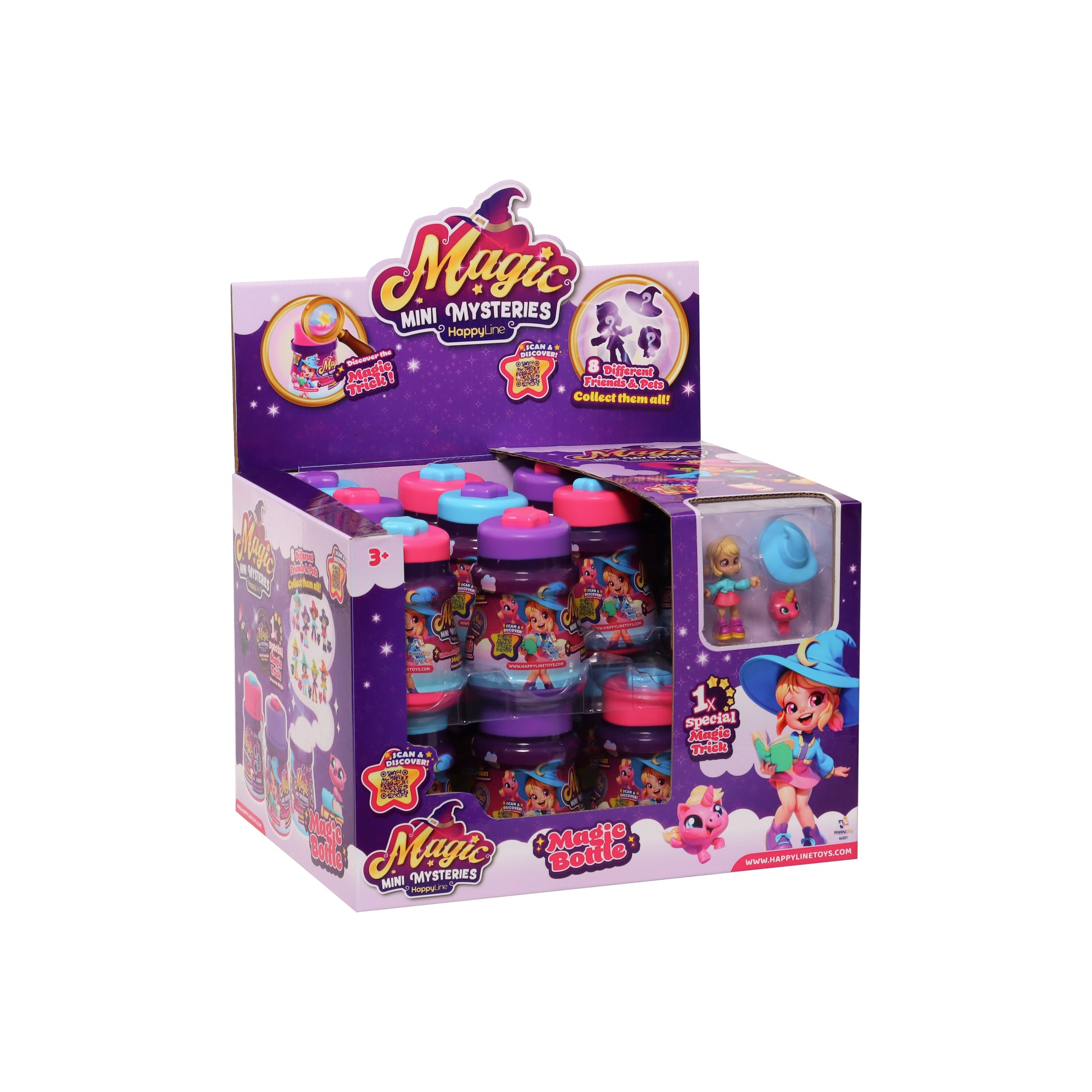 MAGIC MINI MYSTERIES MAGIC BOTTLE (22PCS/CDU)