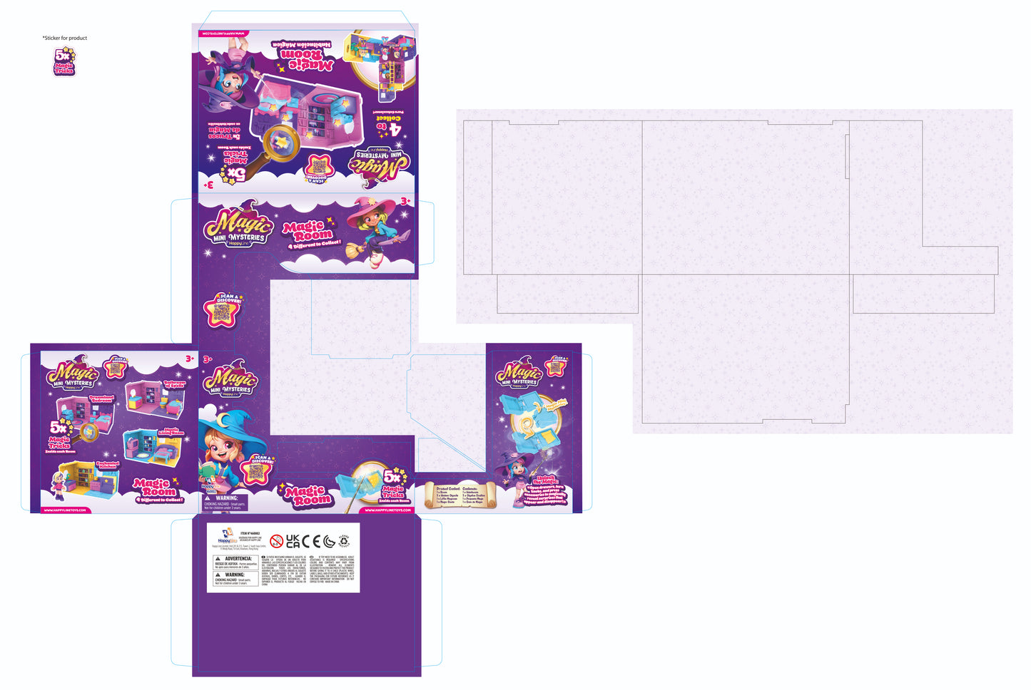 MAGIC MINI MYSTERIES STARTER PACK - 1 ROOM SET