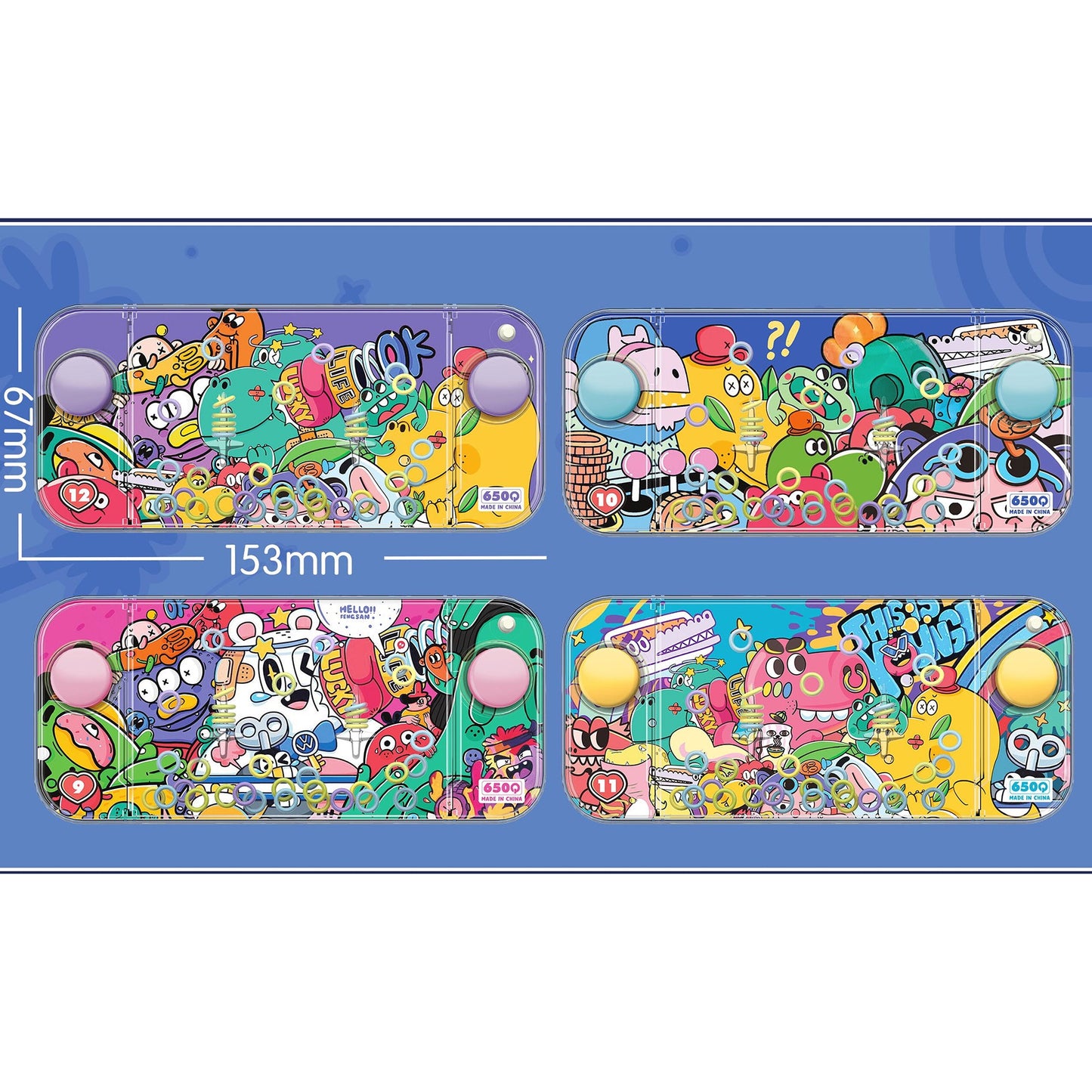 Galaxy Handheld Water Game Toy (1 Pc)