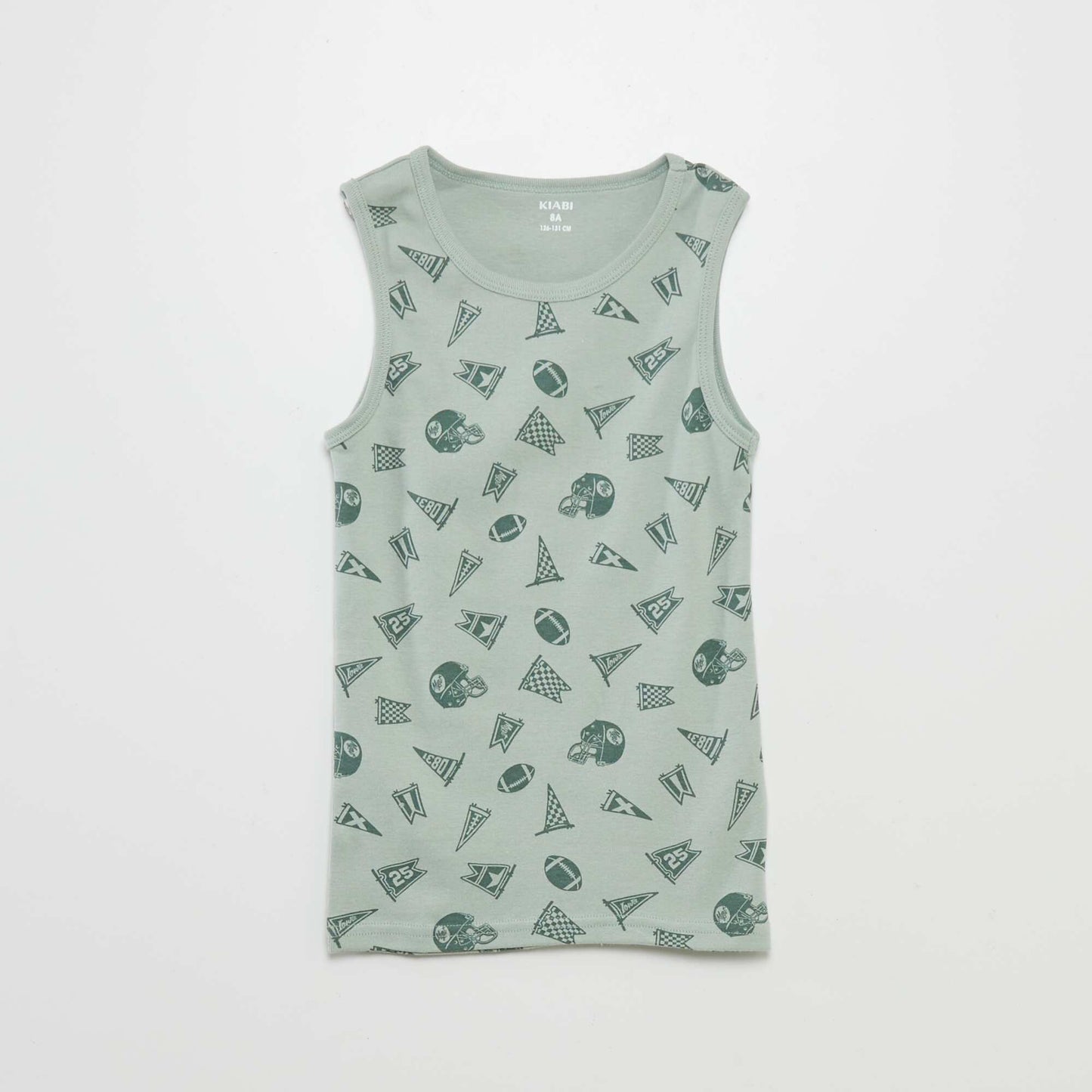 Pack of 3 vest tops GREEN