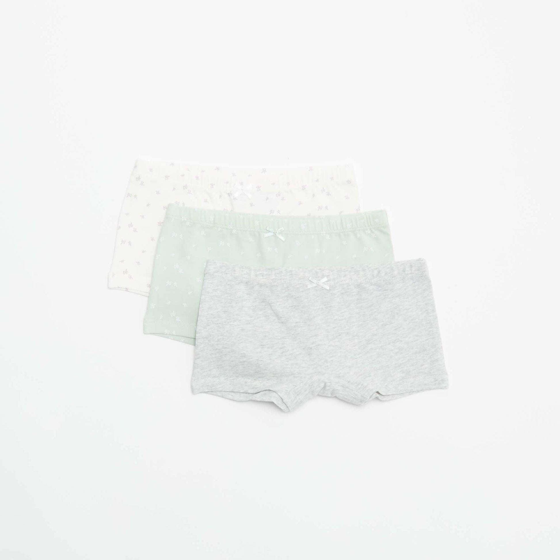 3-Pack Shorties GREEN