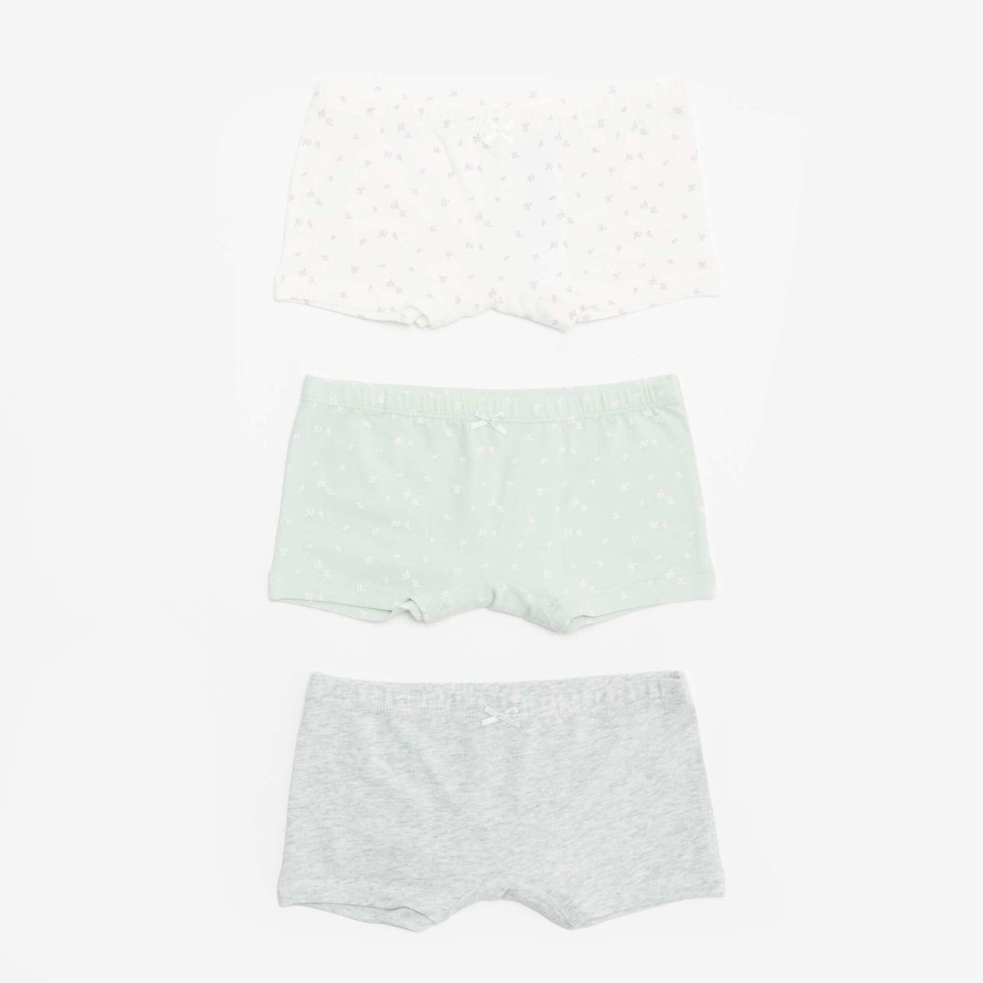 3-Pack Shorties GREEN