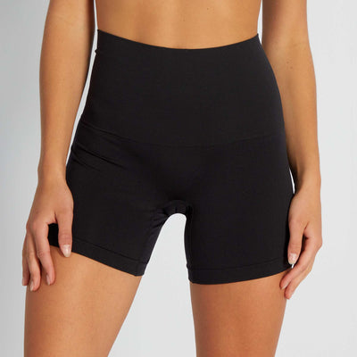 Microfibre boy shorts Black