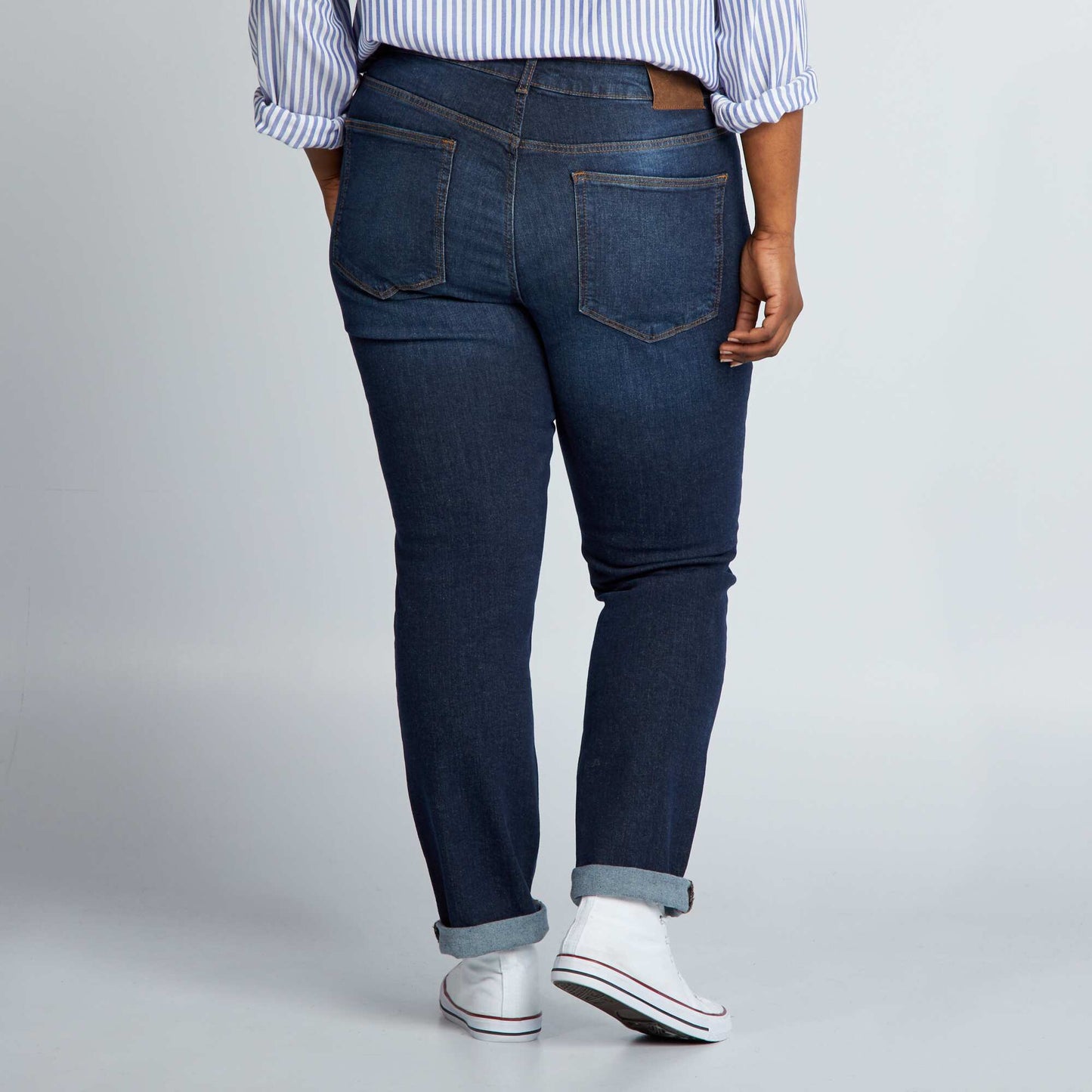 5-pocket regular-fit jeans L30 BLUE