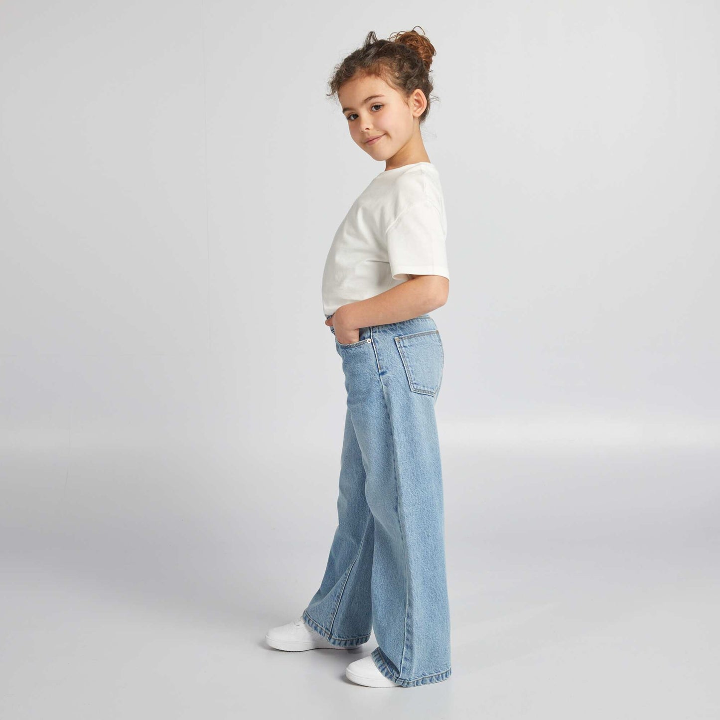 Wide-leg trousers BLUE