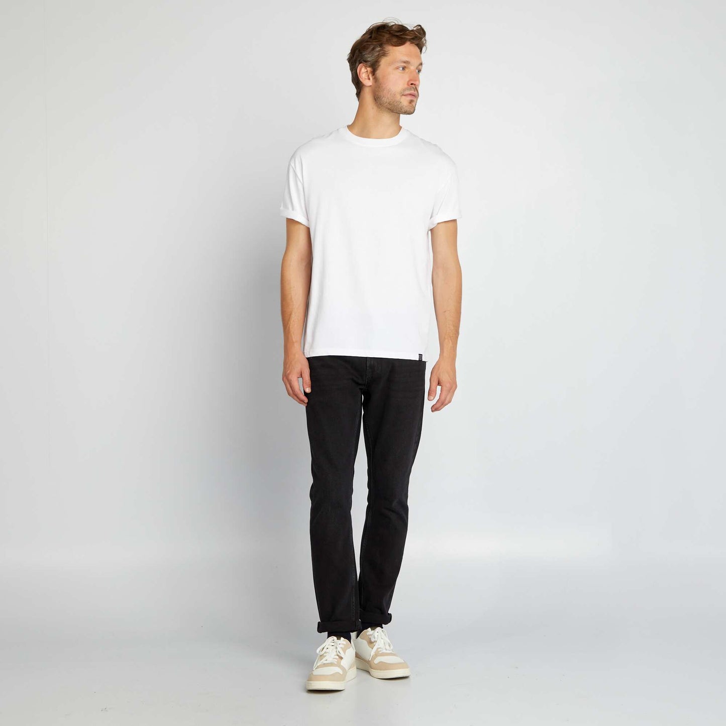 Straight-leg jeans - L32 GREY