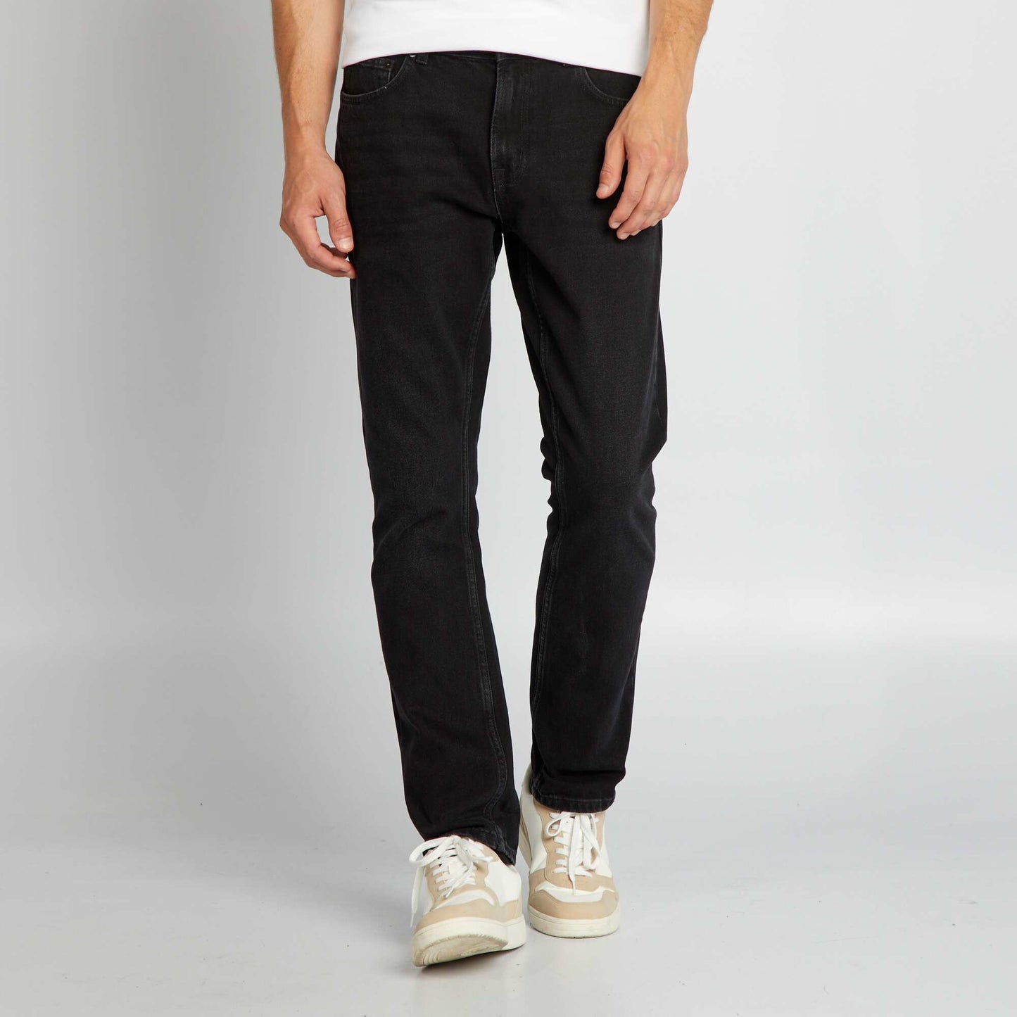 Straight-leg jeans - L32 GREY