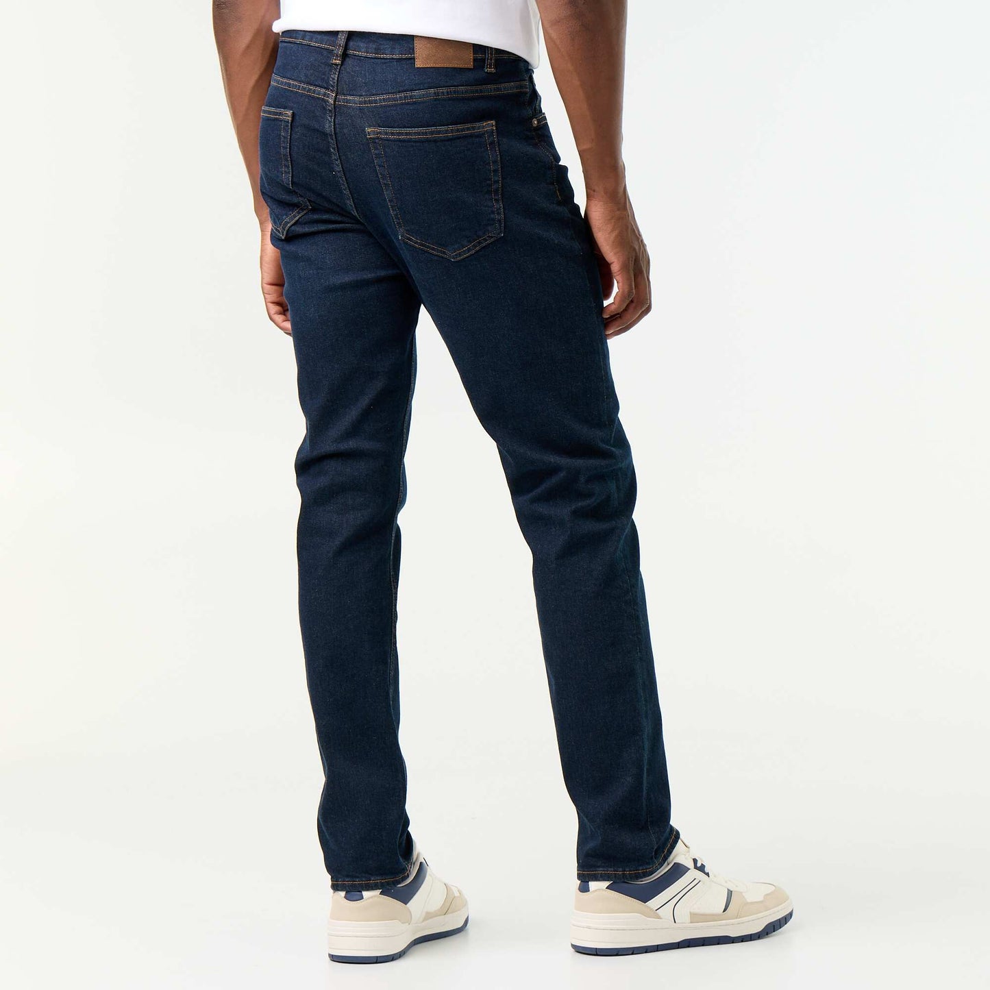 Slim-fit 5-pocket jeans - L34 BLUE