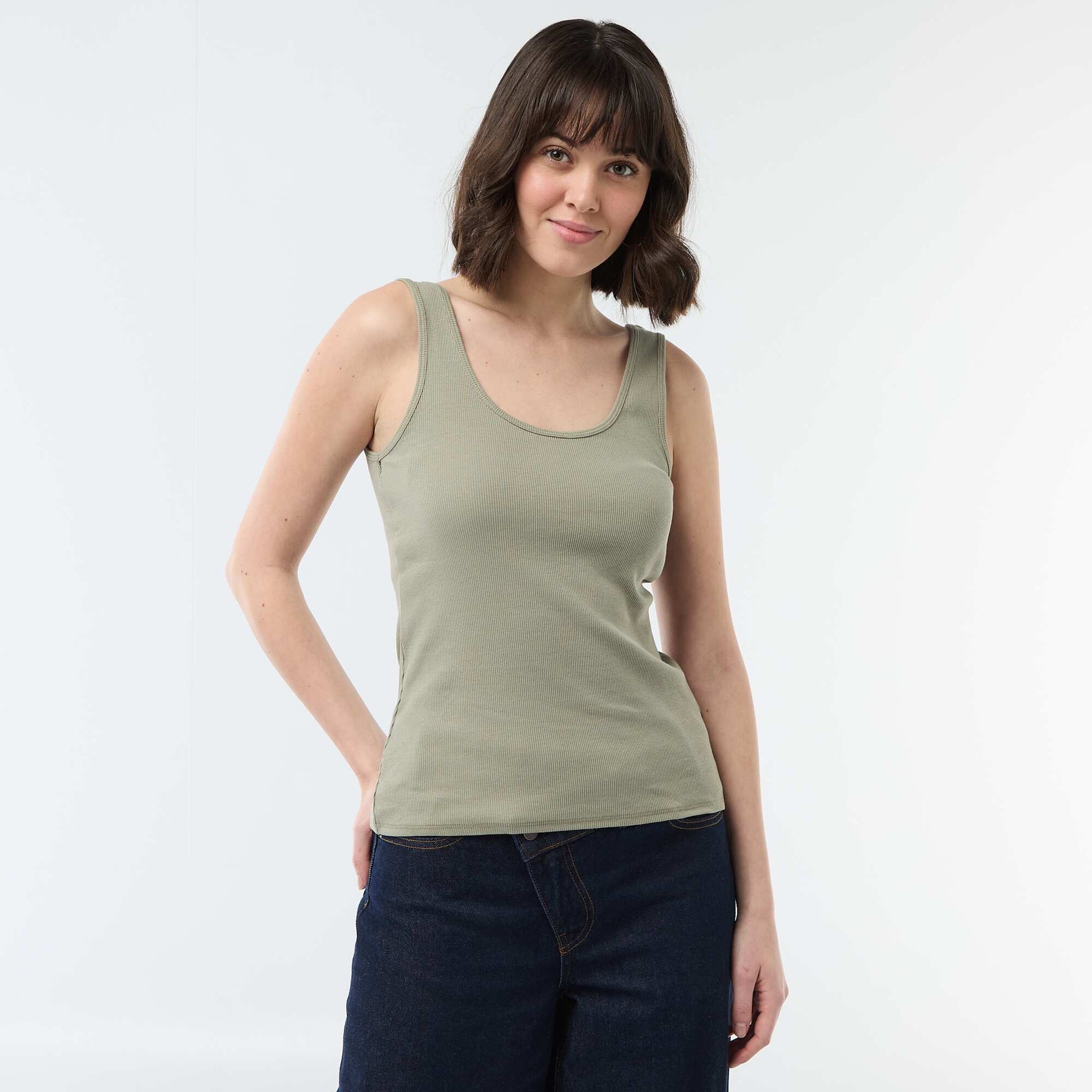 Vest top KHAKI