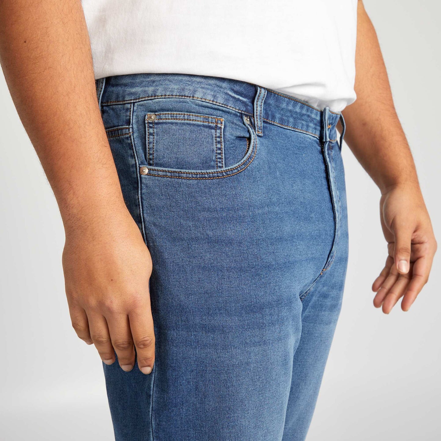 Slim-fit jeans - L32 BLUE