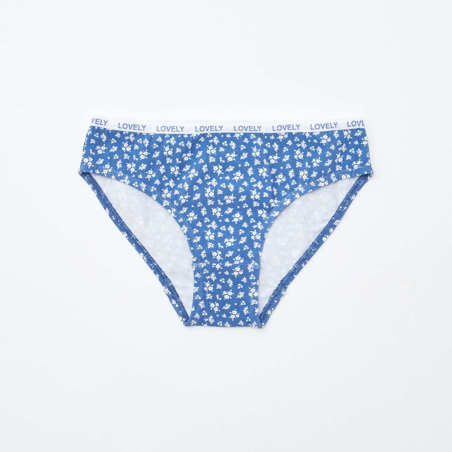 Pack of 4 pairs of printed briefs WHITE