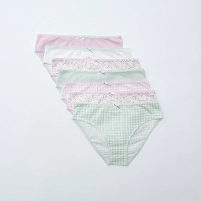 Pack of 7 briefs PINK