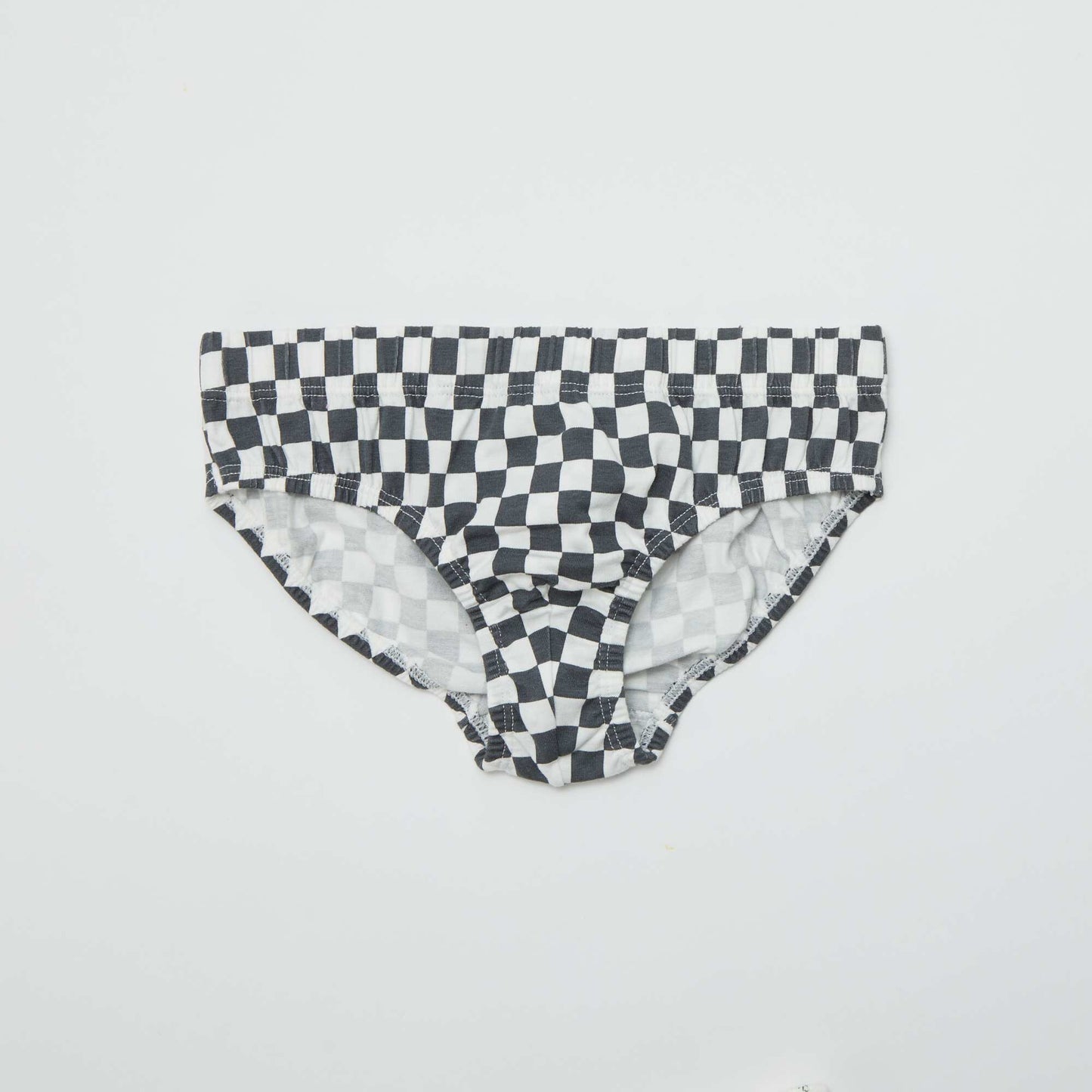 Pack of 7 pairs of printed briefs WHITE