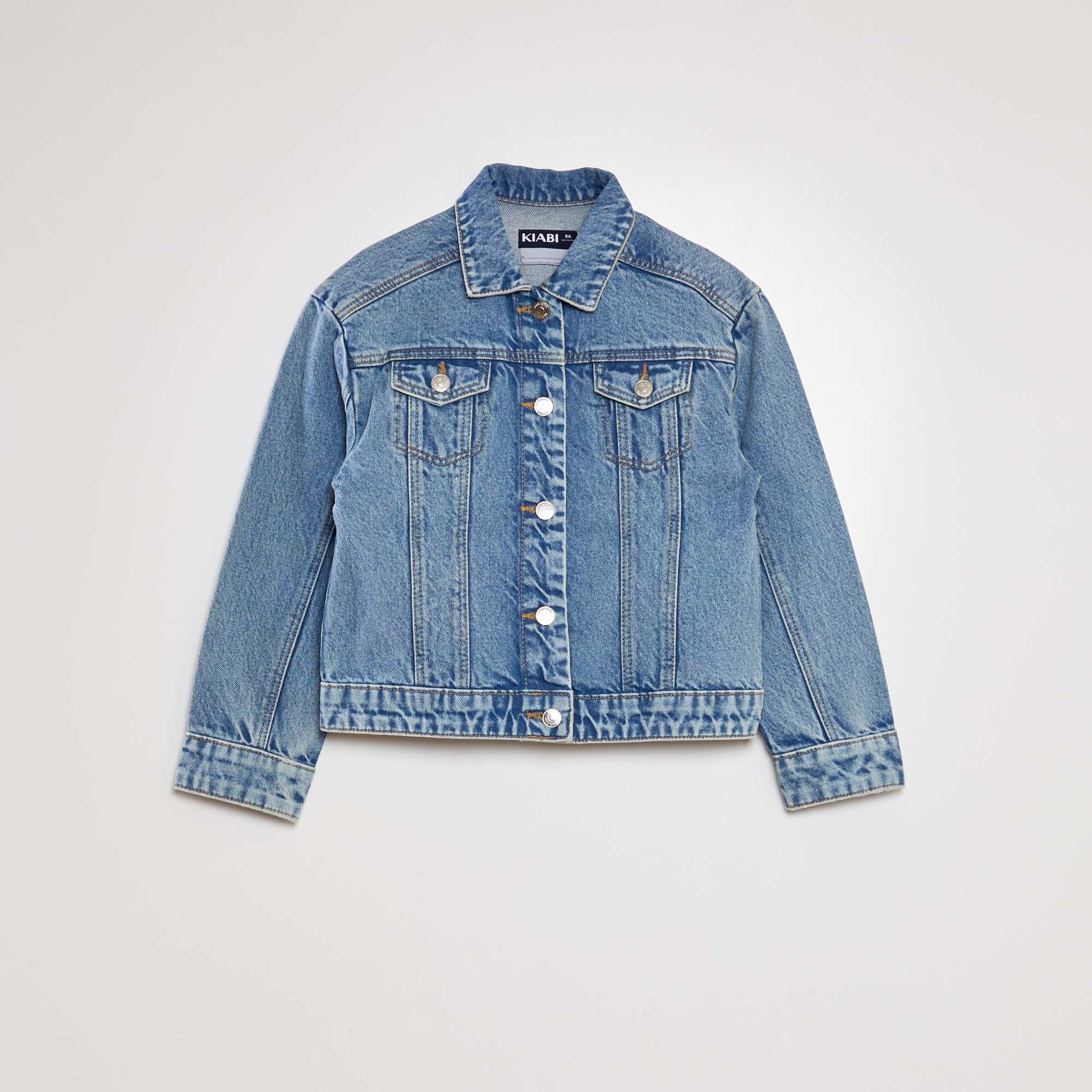 Buy Denim Jacket Blue for Girls Kiabi UAE
