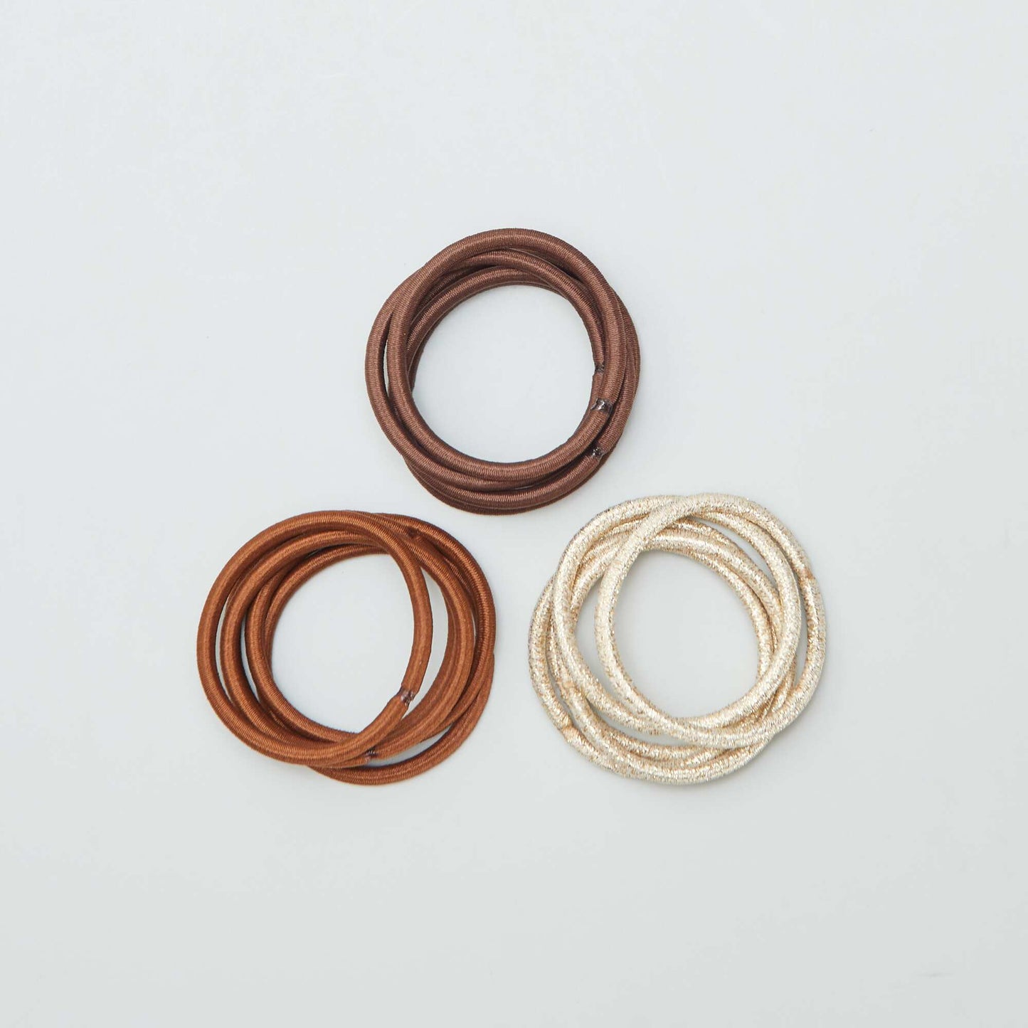 Pack of 15 hairbands BEIGE