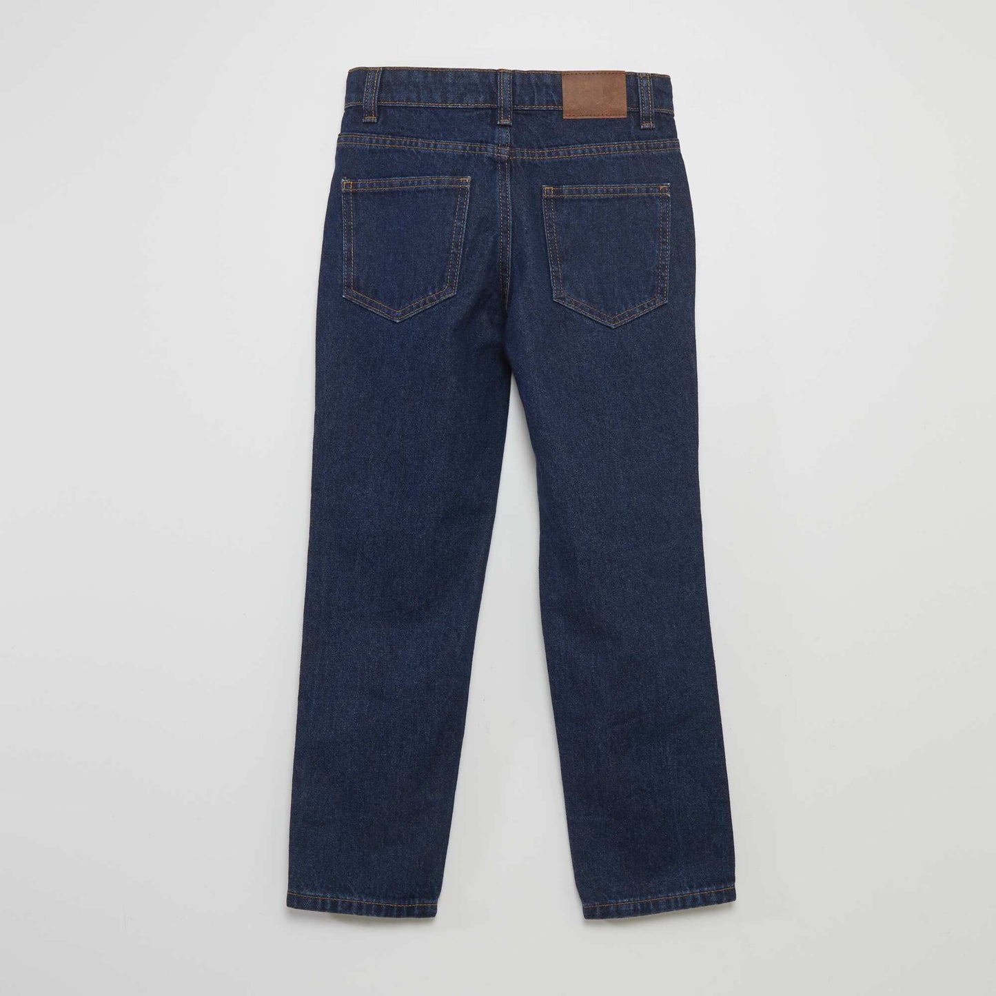 5-pocket straight-leg jeans BLUE