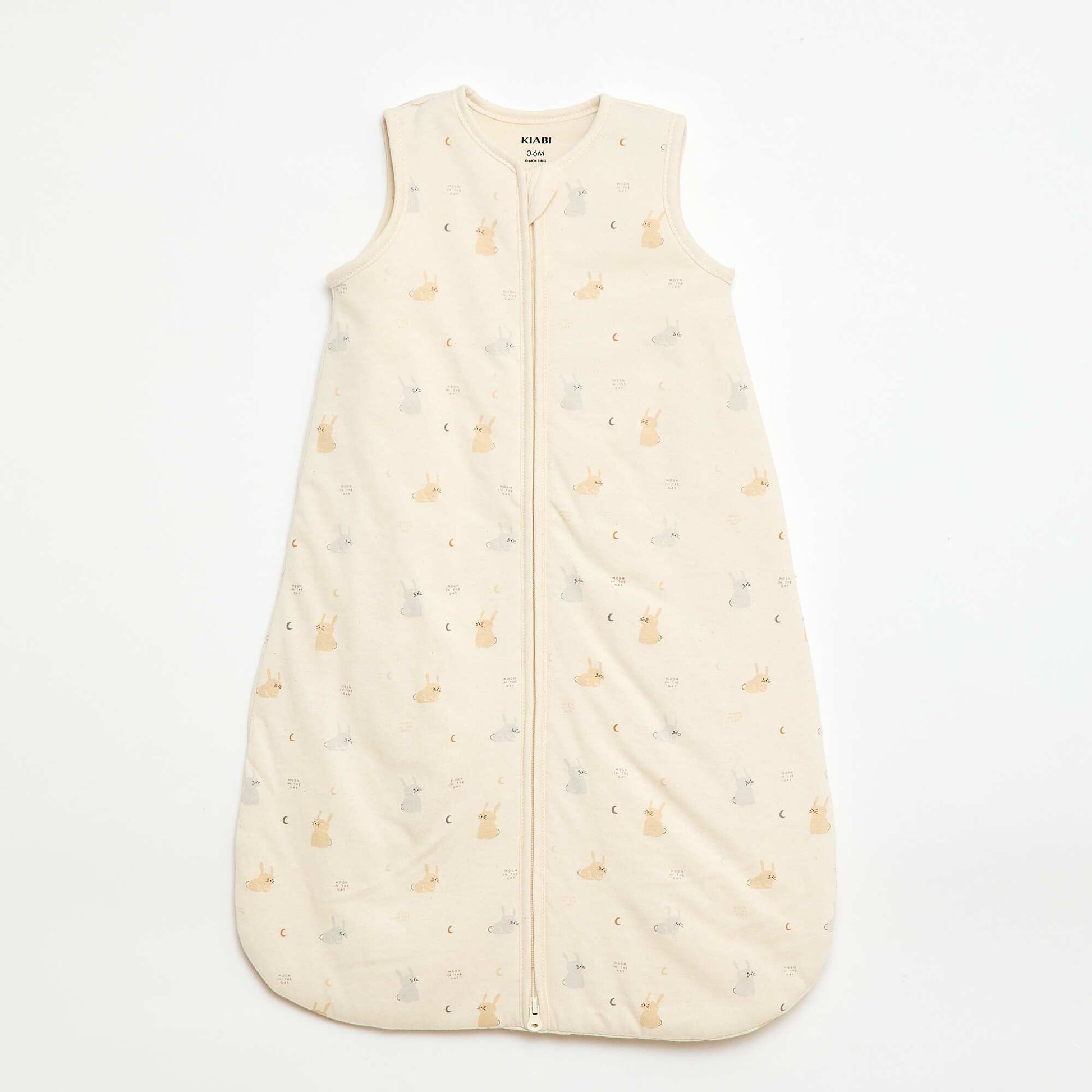 Sleeveless Padded Sleeping Bag TOG 2 BEIGE