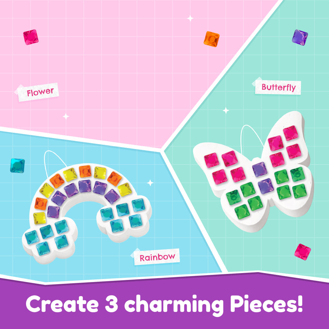 Mosaic Marvels DIY Craft Kit Welcome to My Garden