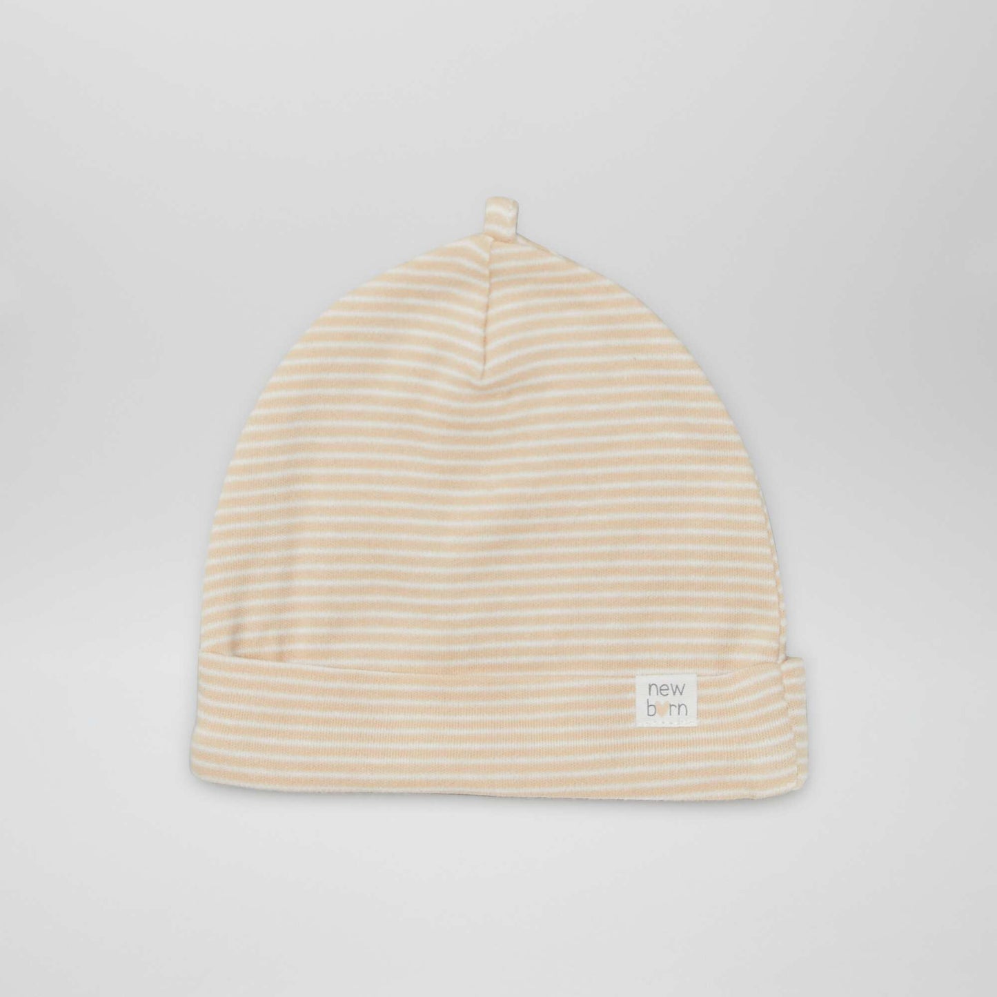 Pack of 2 newborn hats WHITE