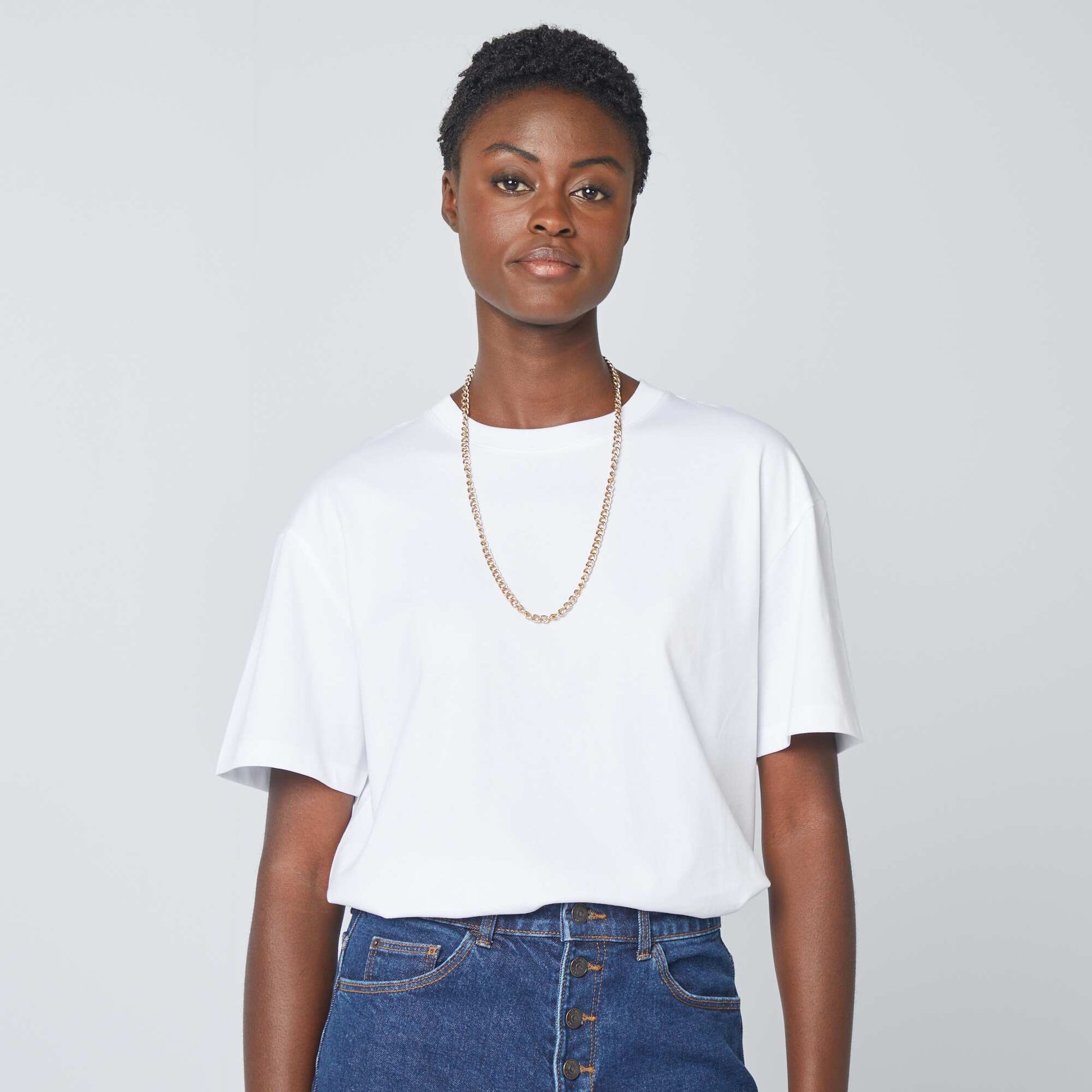 Shirt Oversize Blanc Tee Shirt Blanc Femme Kiabi Buy Oversized
