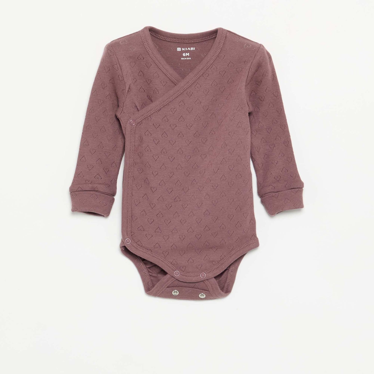 3-Pack of Grow-With-Me Bodysuits PINK