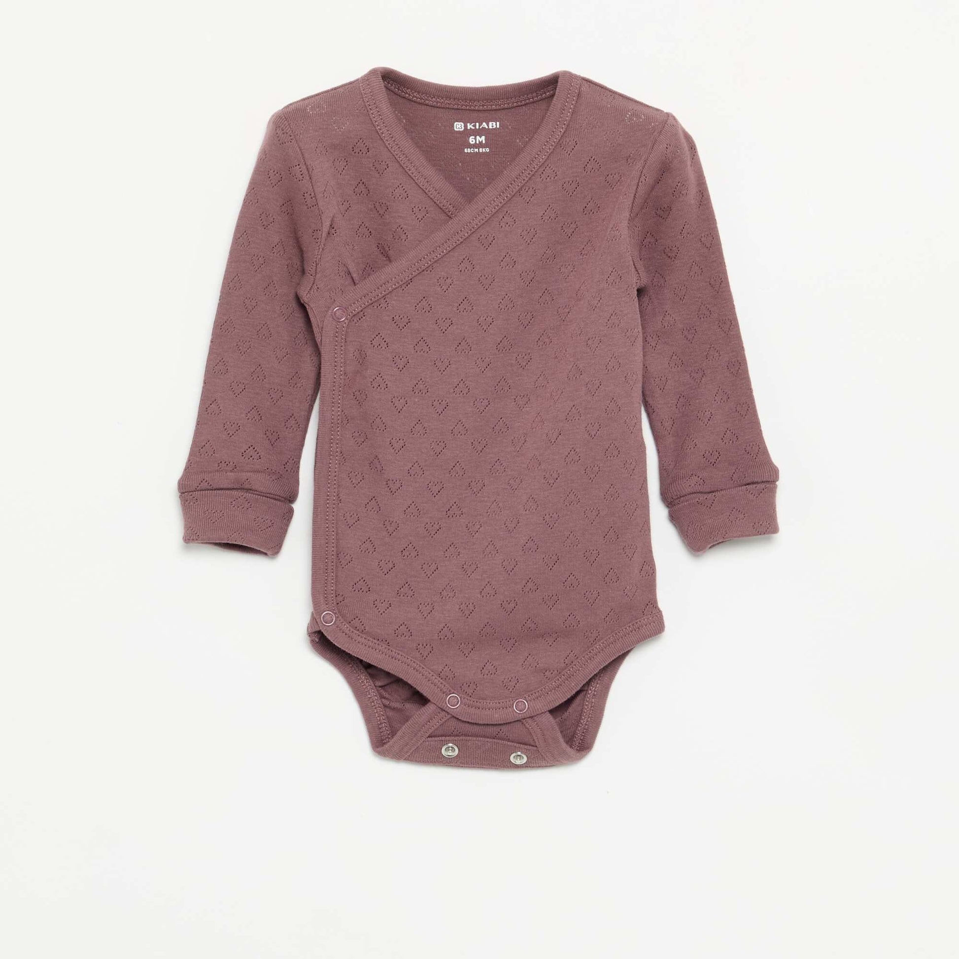 3-Pack of Grow-With-Me Bodysuits PINK