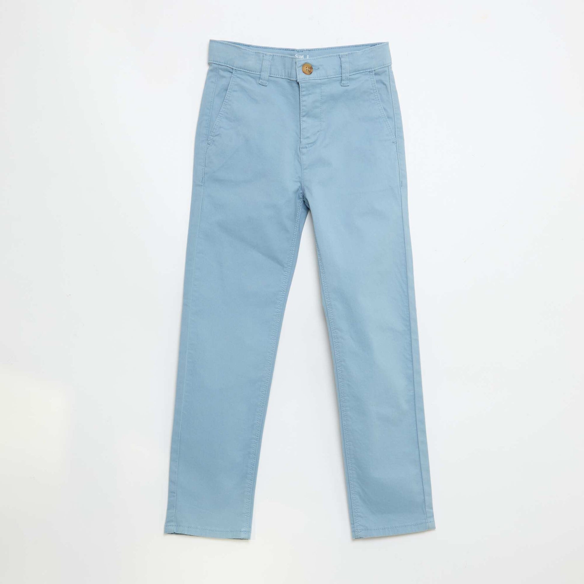 Slim-fit chinos BLUE