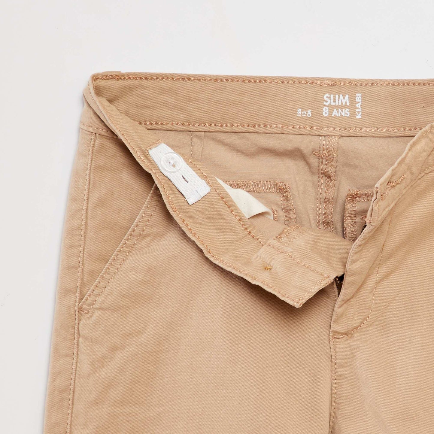 Slim-fit chinos BEIGE
