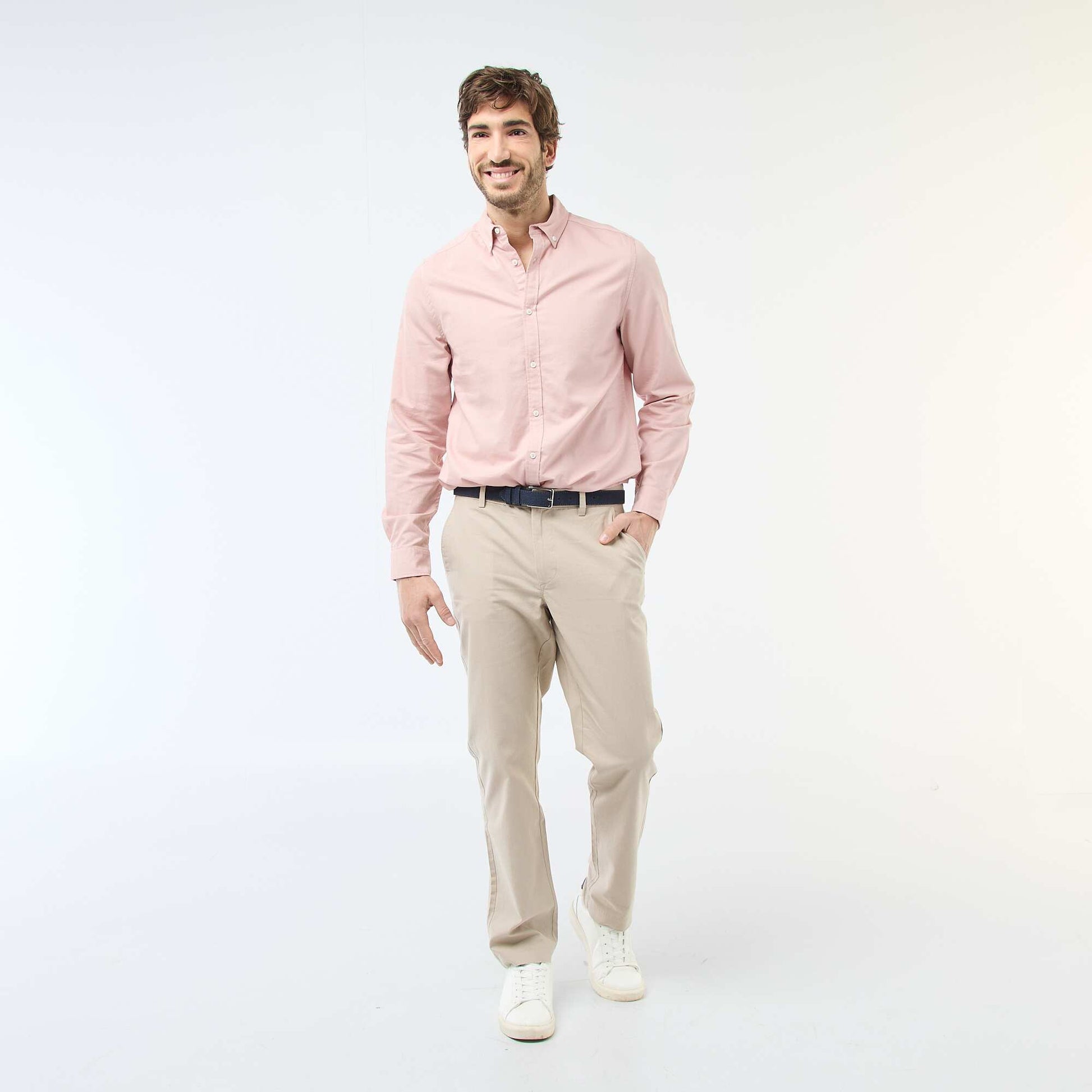 Regular-fit Oxford shirt PINK