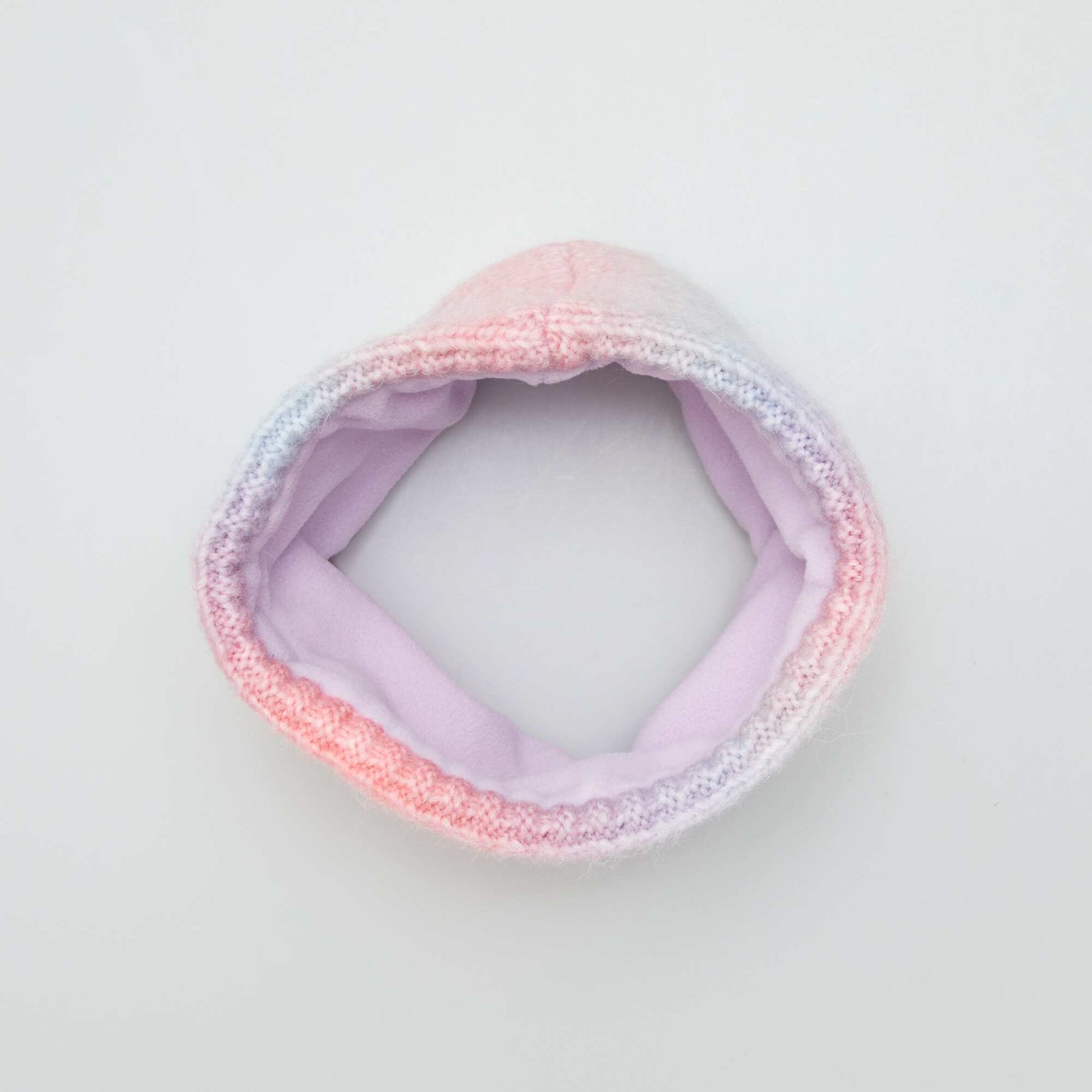 Minnie Mouse hat and snood set PINK