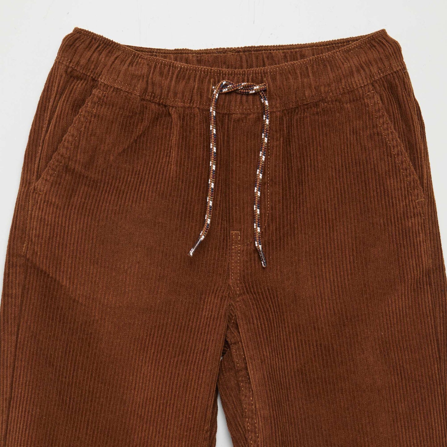 Corduroy trousers ORANGE
