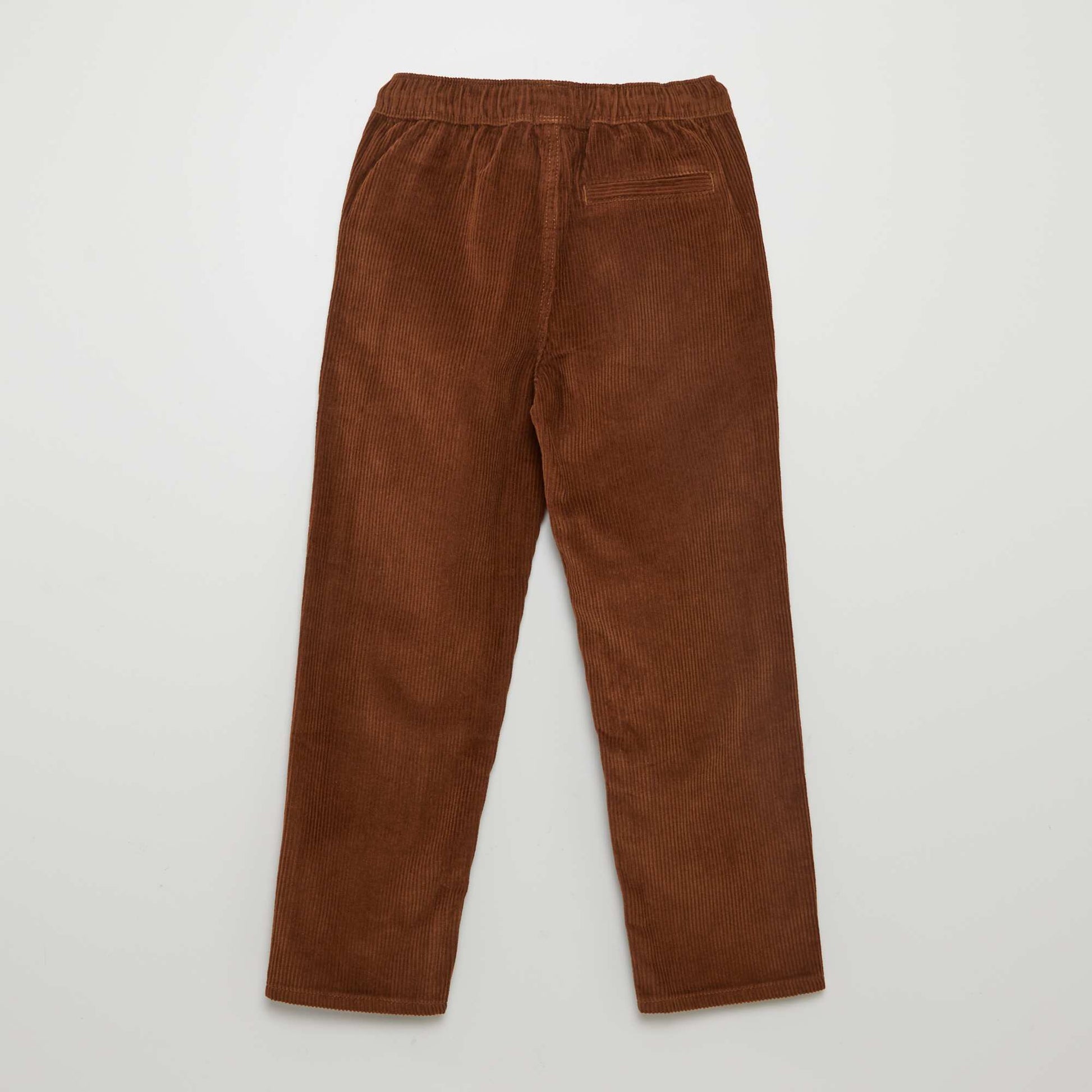 Corduroy trousers ORANGE