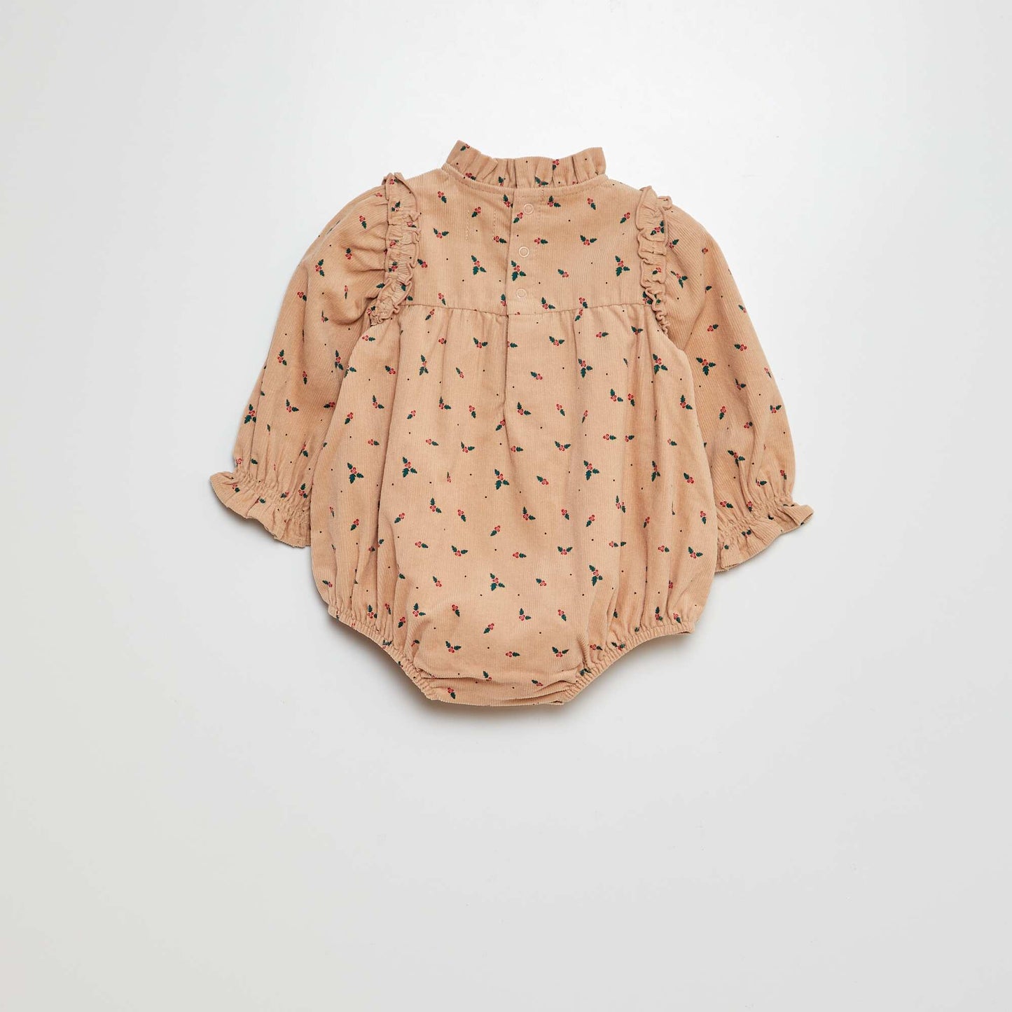 Romper + tights + cardigan set BEIGE