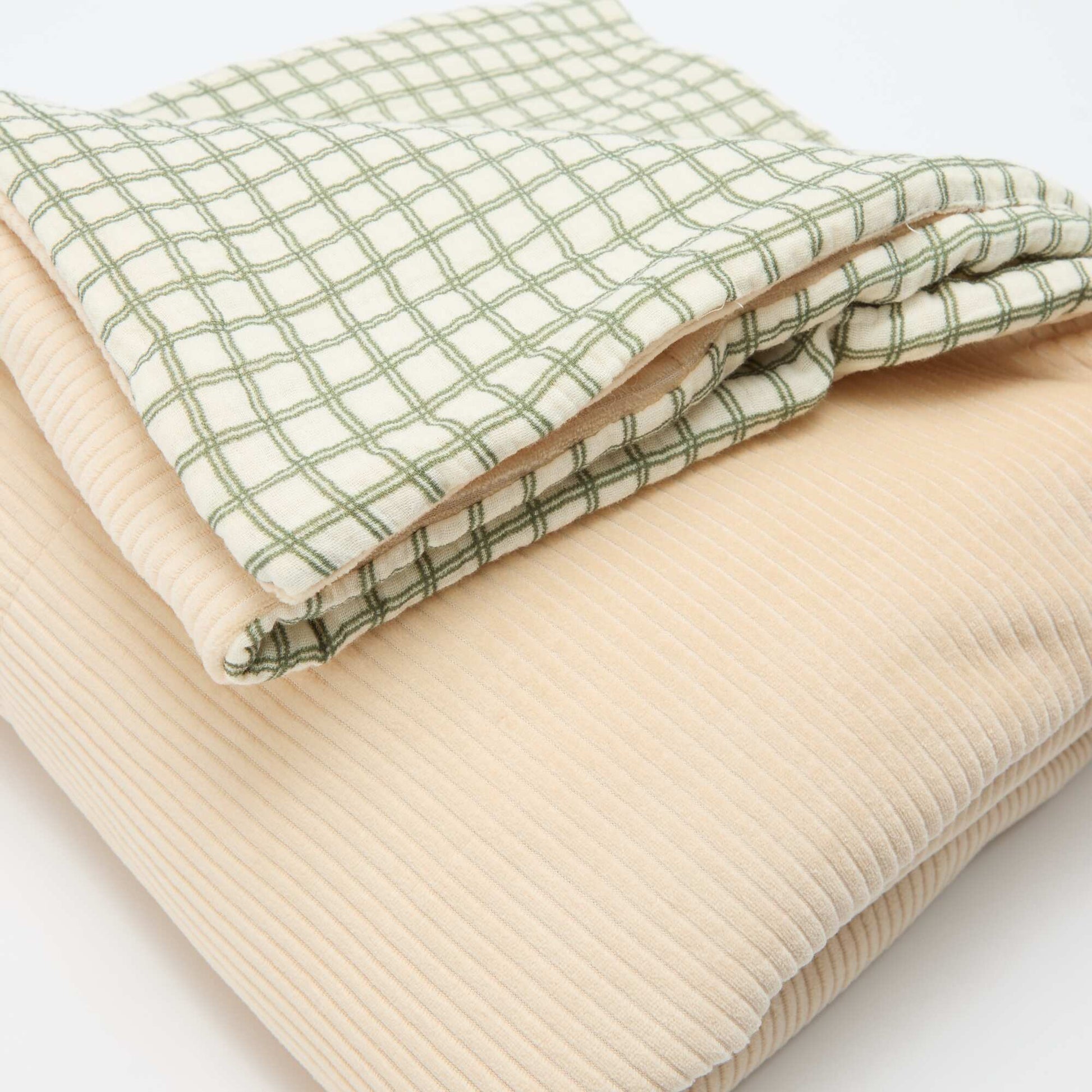 Reversible Throw - Kiabi Home KHAKI