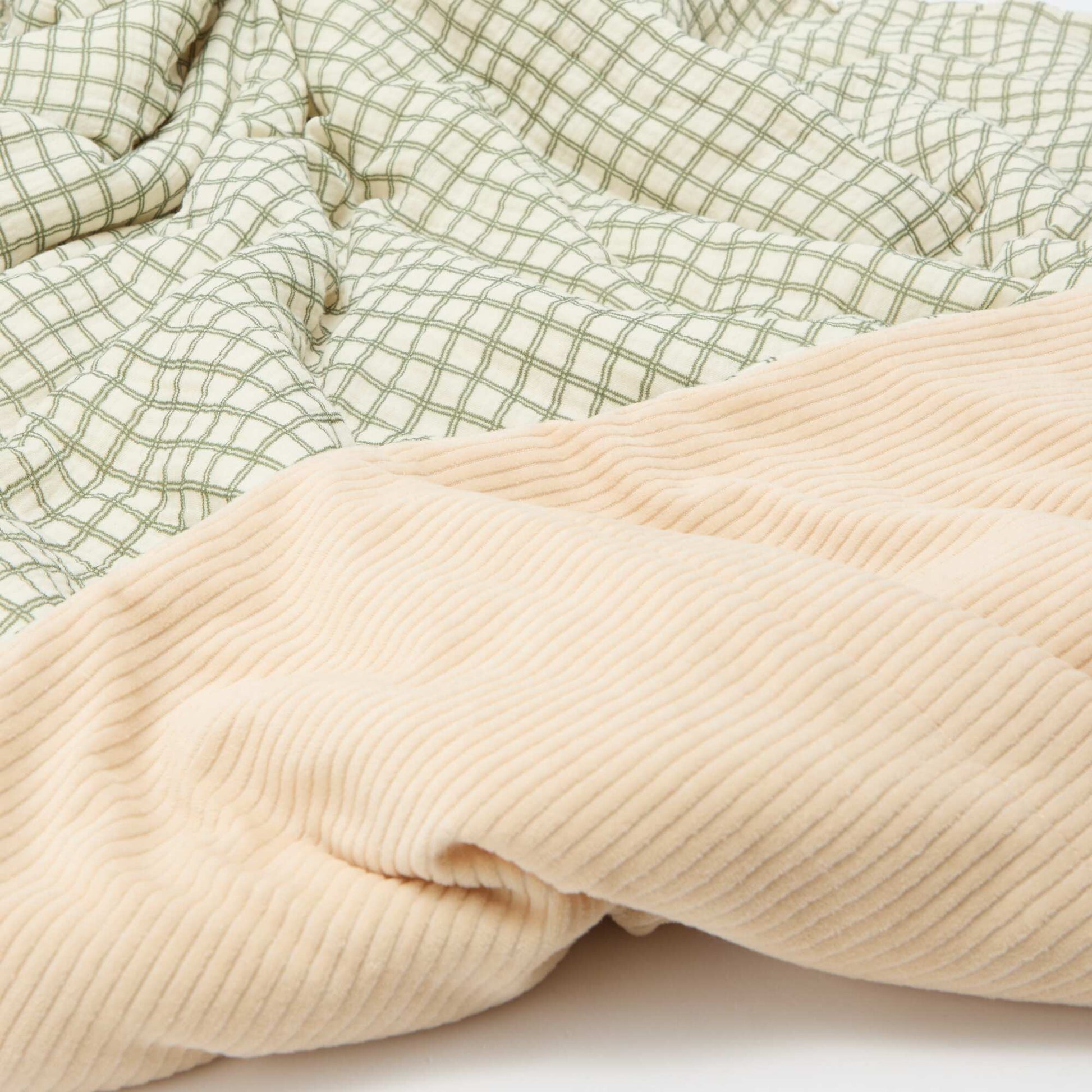 Reversible Throw - Kiabi Home KHAKI