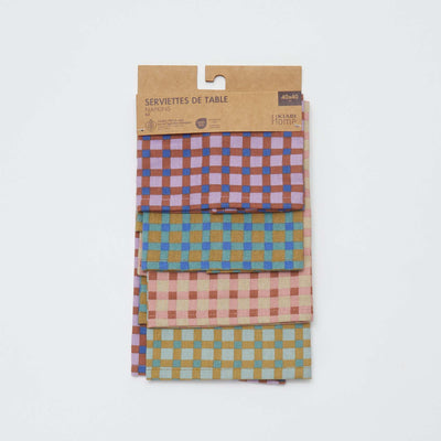 Set of 4 Napkins - Kiabi Home BEIGE
